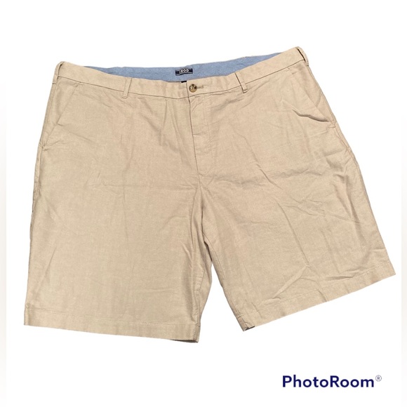 Izod Other - IZOD shorts tan linen look size 42 waist